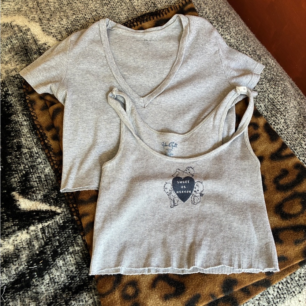 John galt crop top bundle, best fits s/m